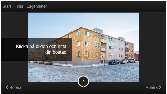 Bostadsväjare för kvarteret Grönsiskan