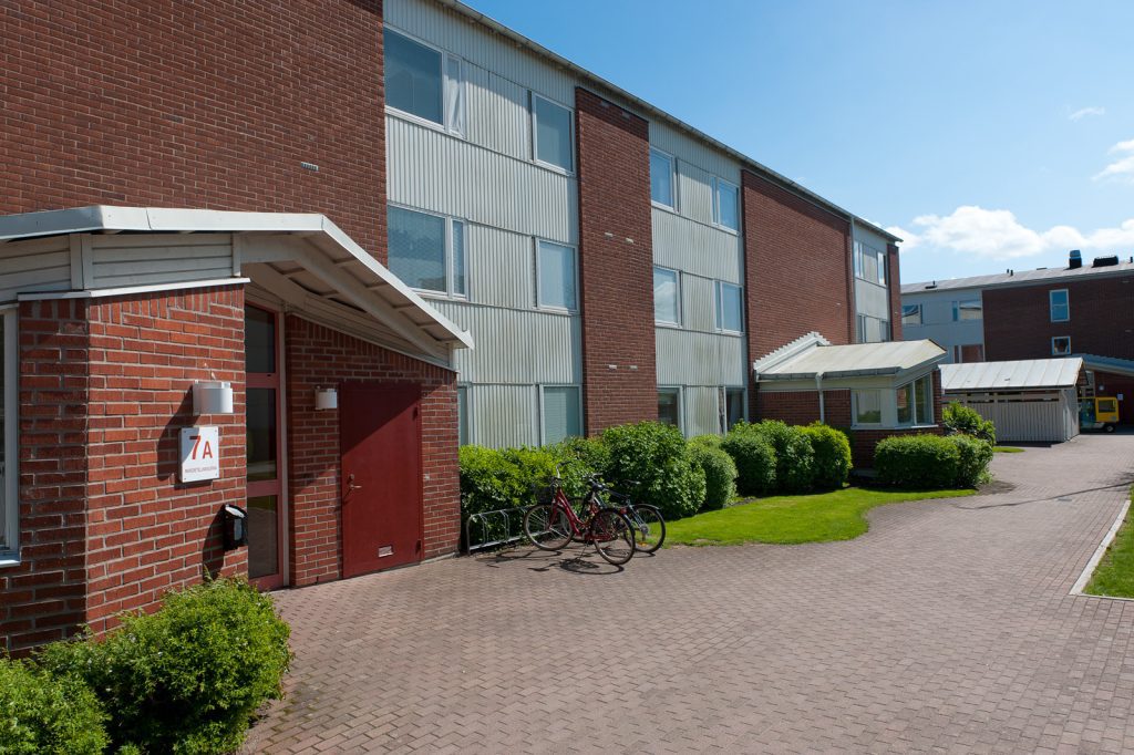 Område 100 margretelund entré rot