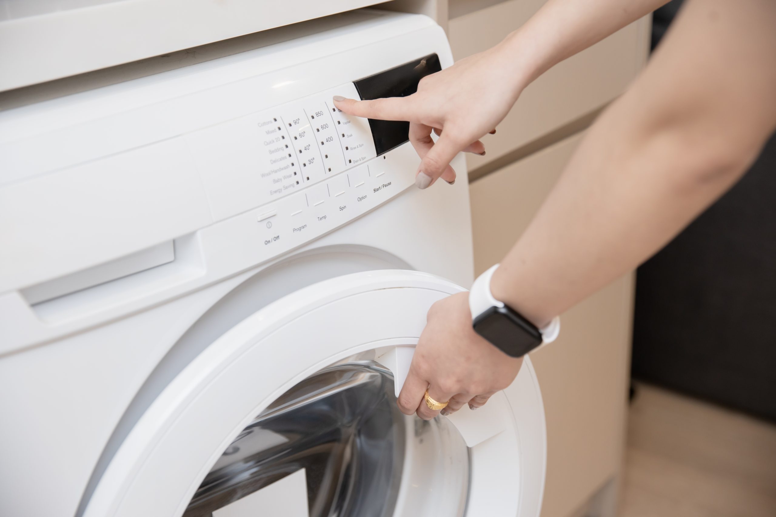 Tvättmaskin felanmälan bild